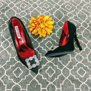 🆕 Cape Robbin Black High Heels Stilettos Sz 7.5